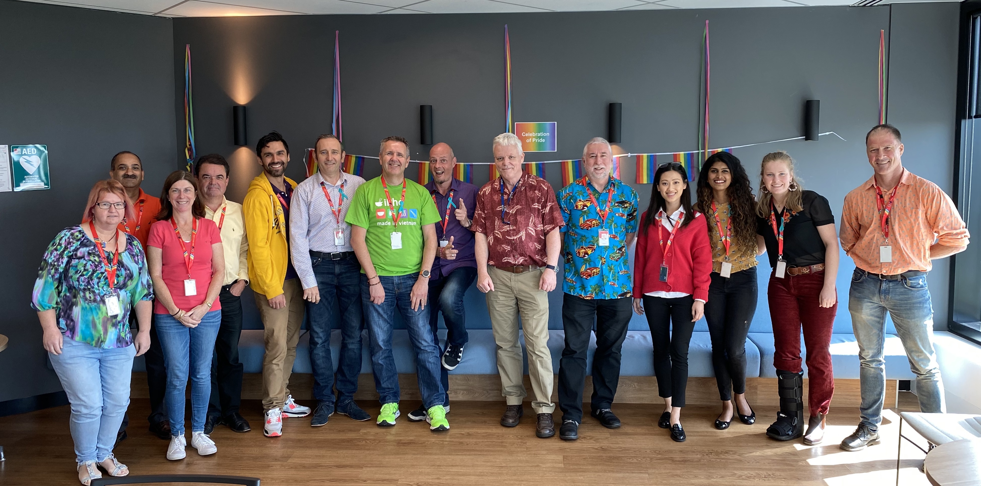 CGI Pride day celebration WORK180