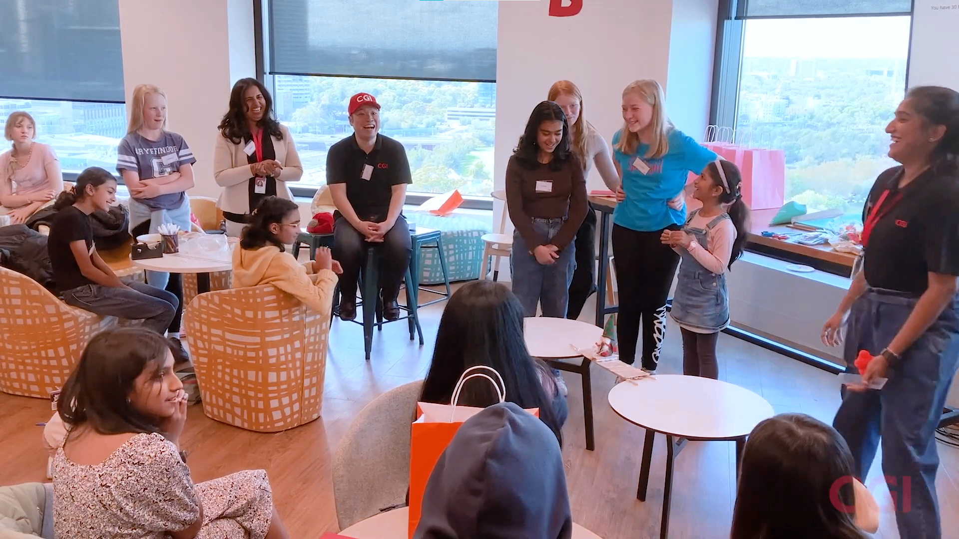 CGI's STEM Camp for girls 